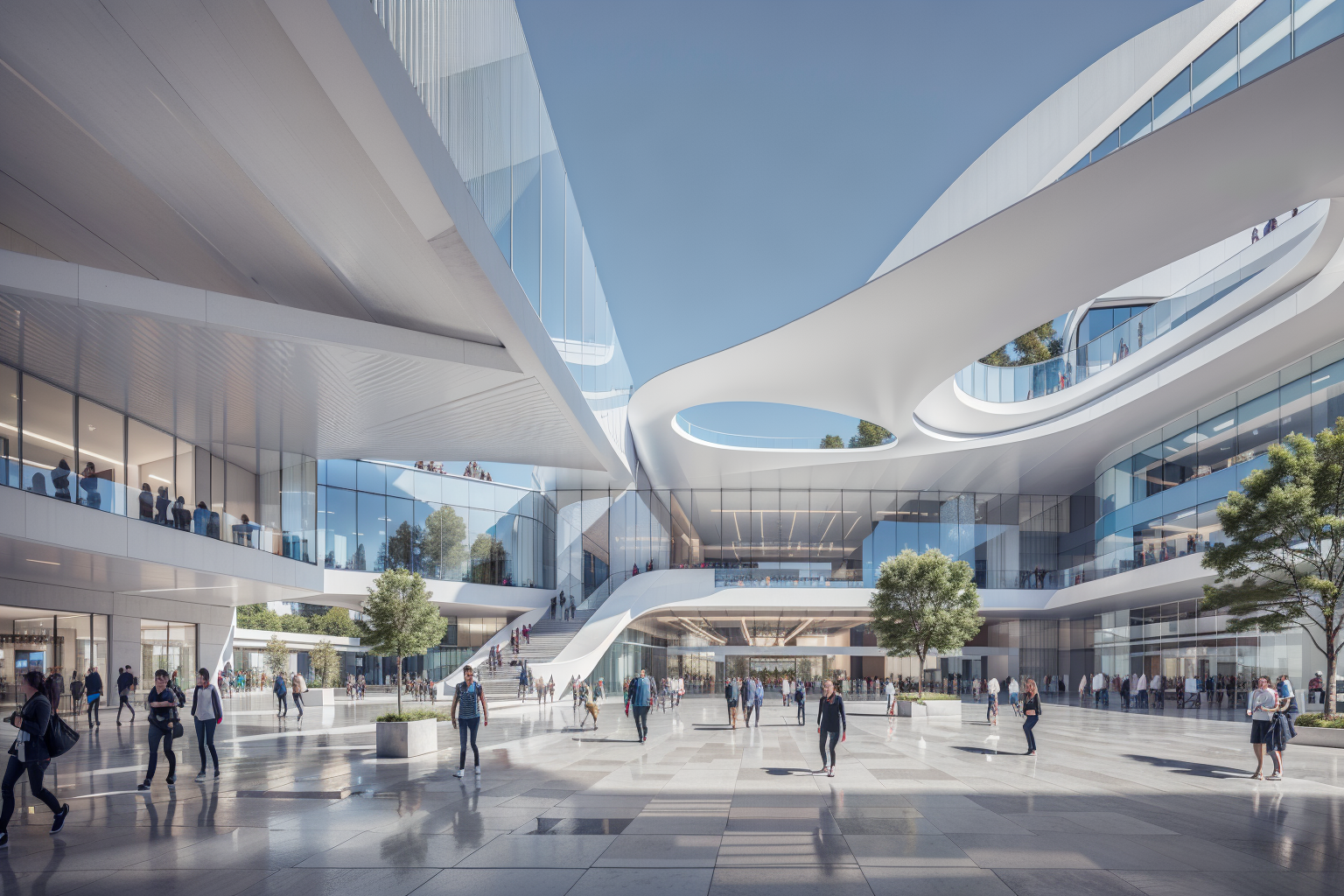 17565-4222979687-laowang,a large white building with a circular ceiling and a skylight above it and people walking around it and a circular ceili.png